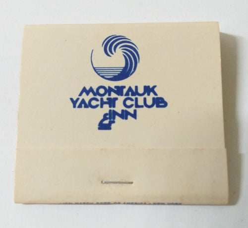 Montauk Yacht Club & Inn Long Island New York Matchbook 1990's - TulipStuff