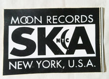 Load image into Gallery viewer, Moon Ska Records NYC New York USA Sticker Decal 1990&#39;s - TulipStuff
