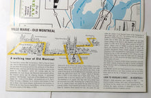 Load image into Gallery viewer, Morgan&#39;s Department Store Montreal Tourist Map 1968 Quebec Canada - TulipStuff
