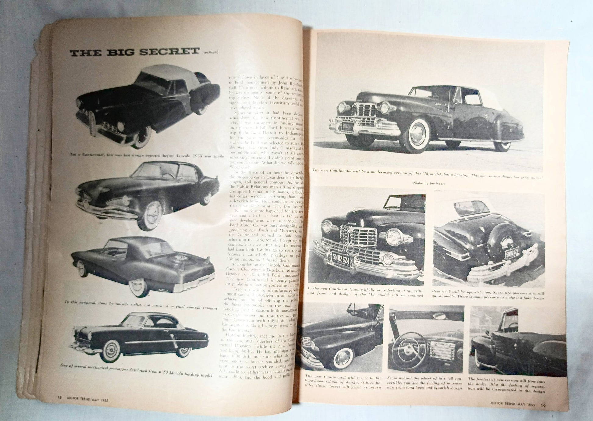 Motor Trend Magazine May 1955 Chrysler New Yorker Lincoln Capri Super88 - TulipStuff