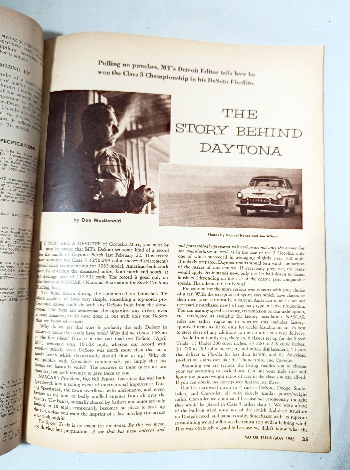 Motor Trend Magazine May 1955 Chrysler New Yorker Lincoln Capri Super88 - TulipStuff