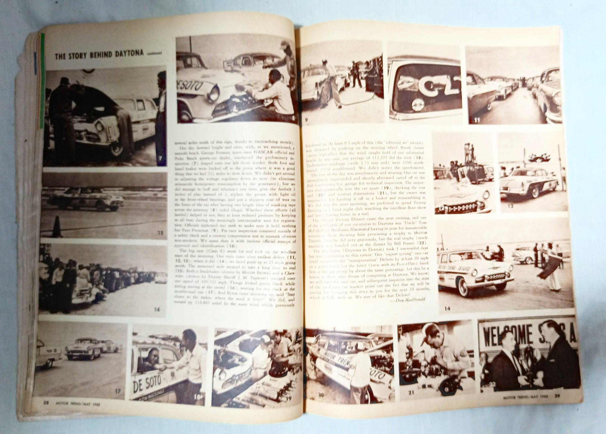 Motor Trend Magazine May 1955 Chrysler New Yorker Lincoln Capri Super88 - TulipStuff