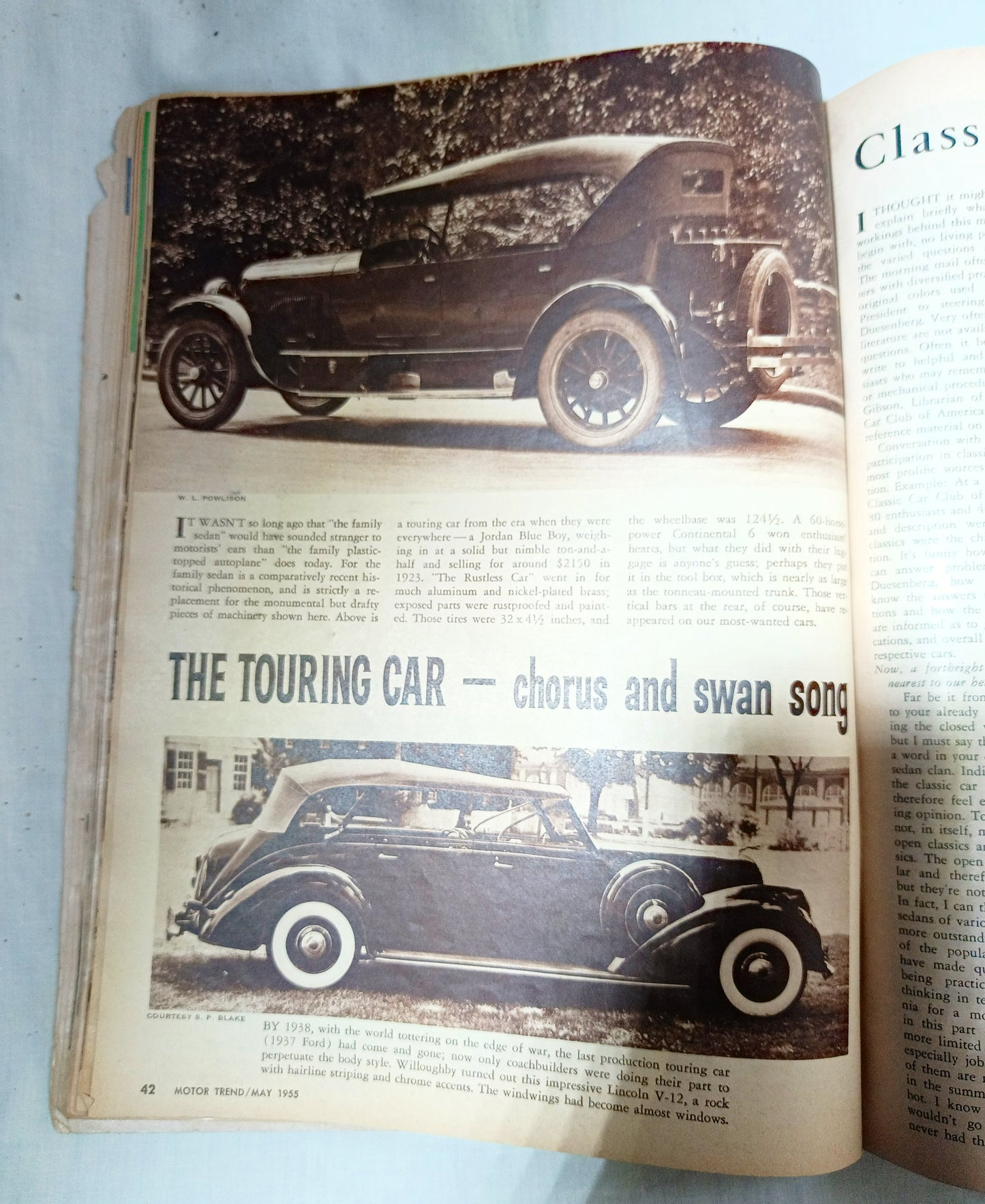 Motor Trend Magazine May 1955 Chrysler New Yorker Lincoln Capri Super88 - TulipStuff