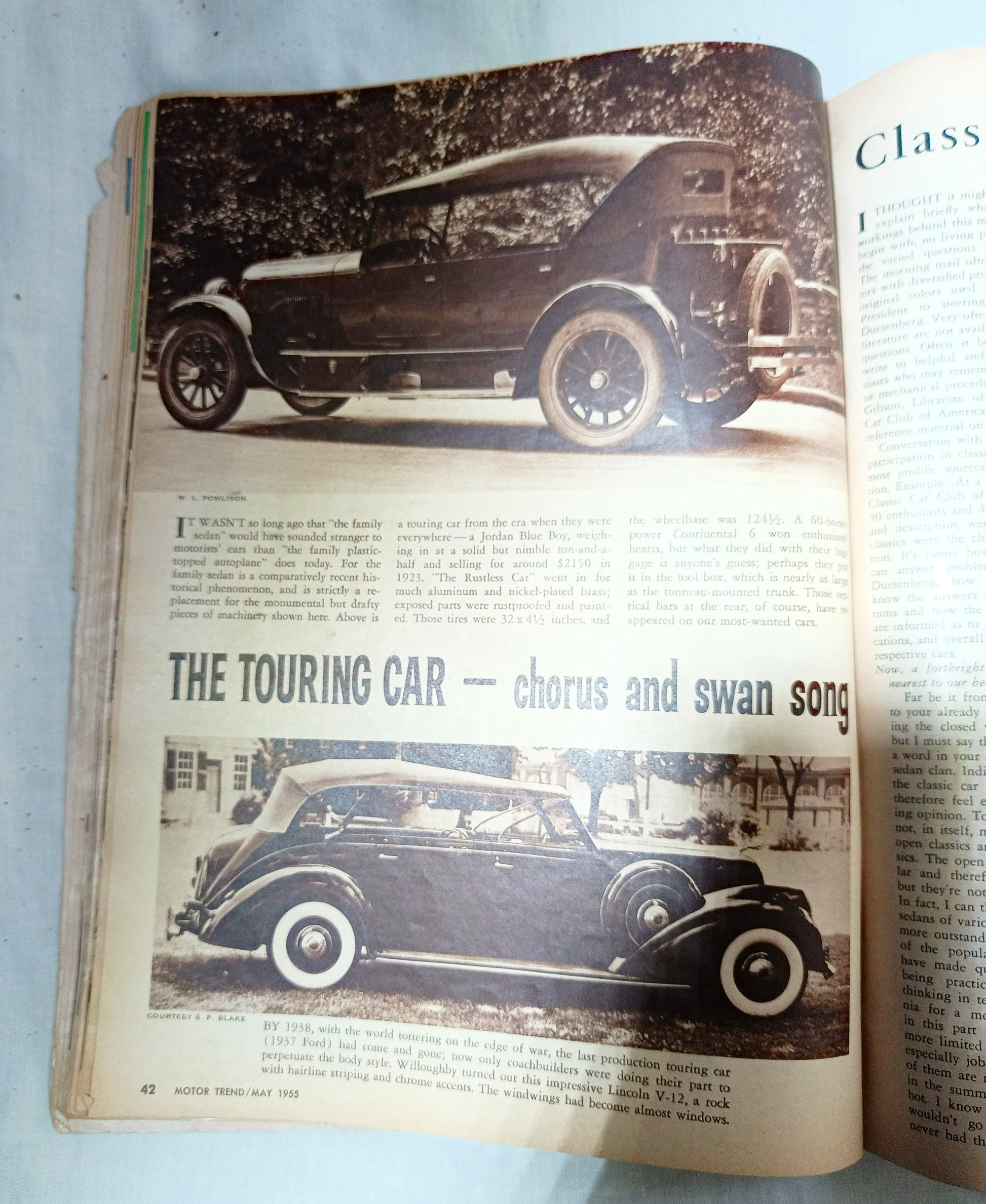 Motor Trend Magazine May 1955 Chrysler New Yorker Lincoln Capri Super88 - TulipStuff