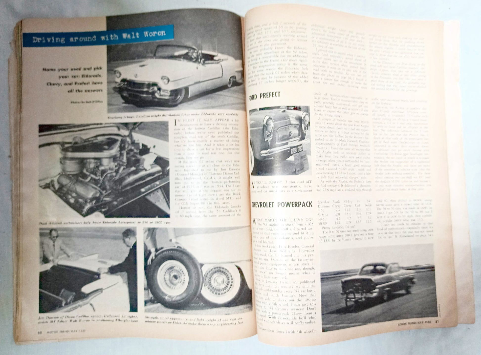 Motor Trend Magazine May 1955 Chrysler New Yorker Lincoln Capri Super88 - TulipStuff