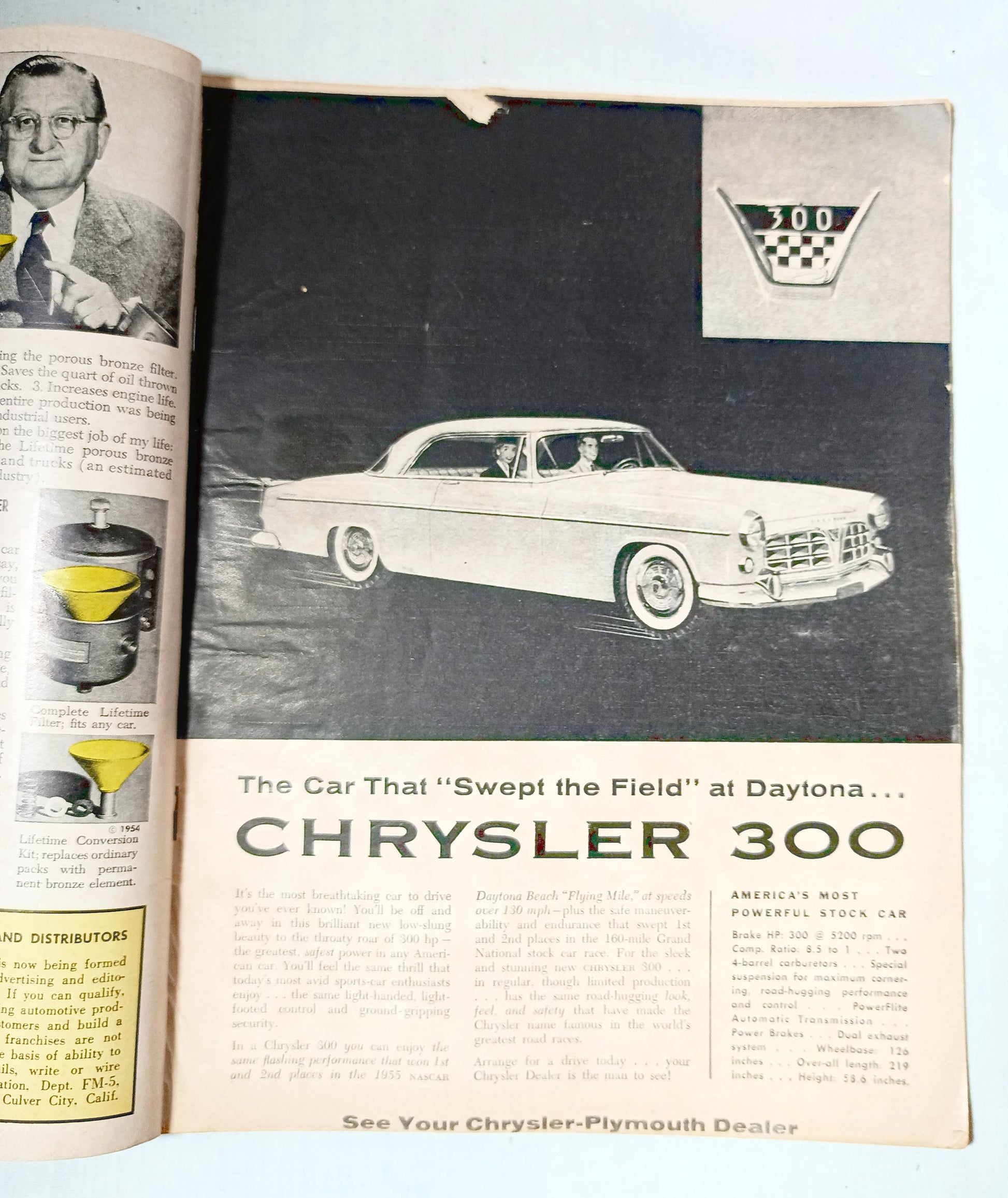 Motor Trend Magazine May 1955 Chrysler New Yorker Lincoln Capri Super88 - TulipStuff