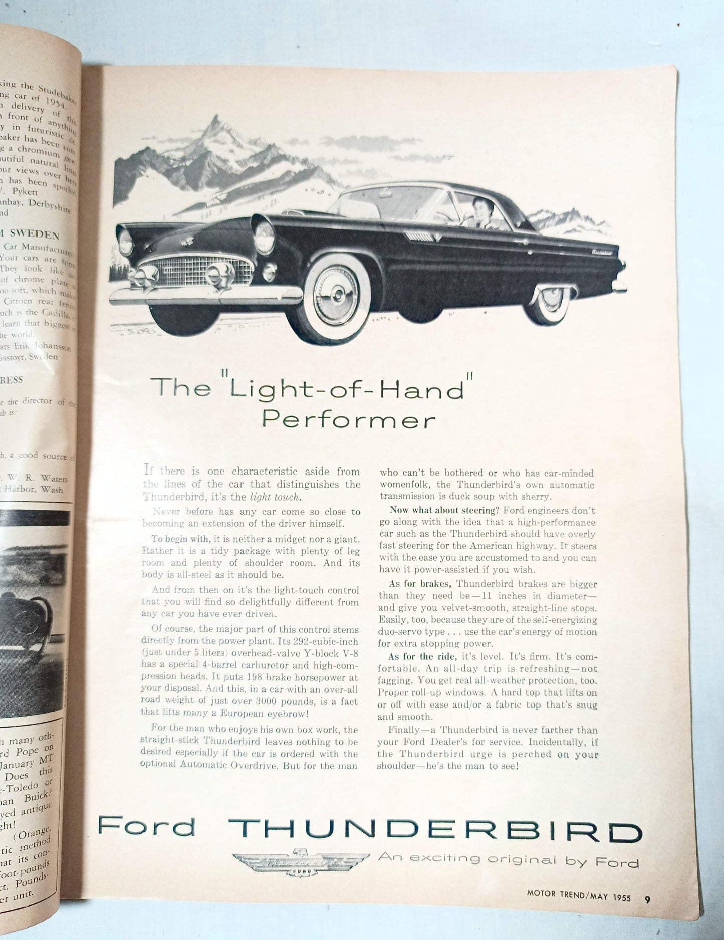 Motor Trend Magazine May 1955 Chrysler New Yorker Lincoln Capri Super88 - TulipStuff