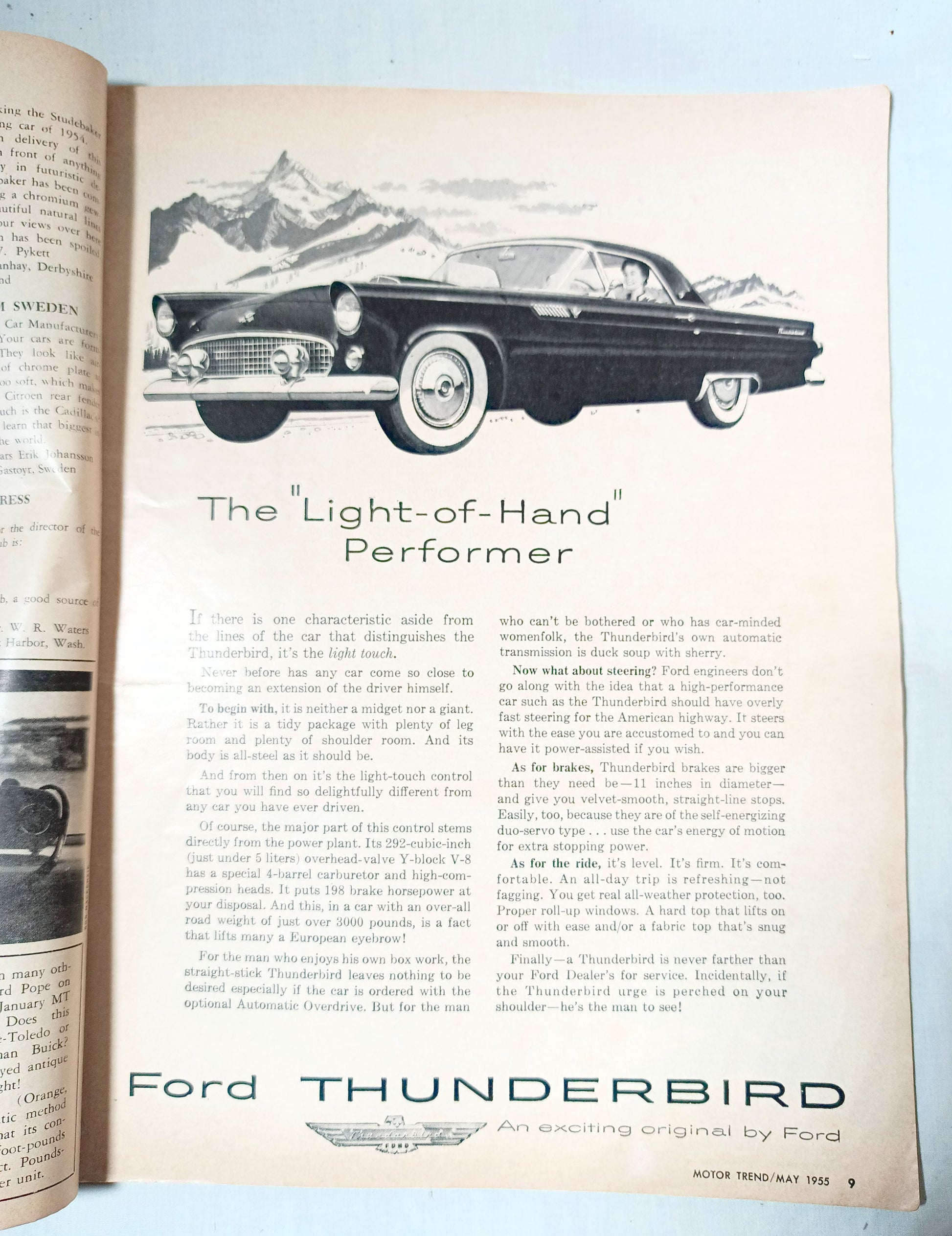 Motor Trend Magazine May 1955 Chrysler New Yorker Lincoln Capri Super88 - TulipStuff