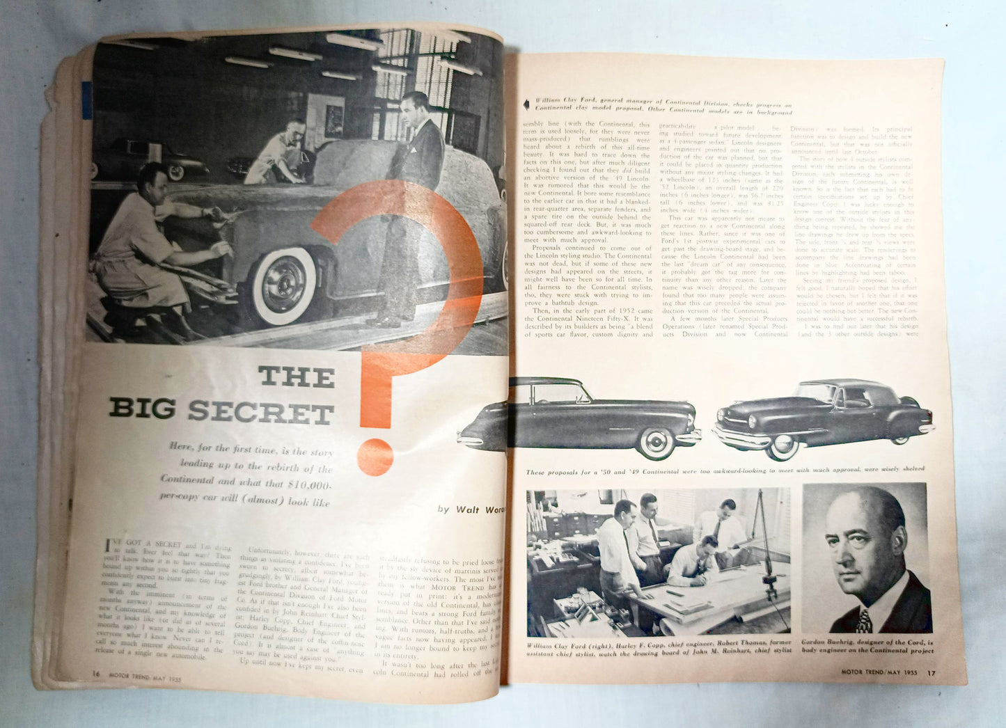 Motor Trend Magazine May 1955 Chrysler New Yorker Lincoln Capri Super88 - TulipStuff
