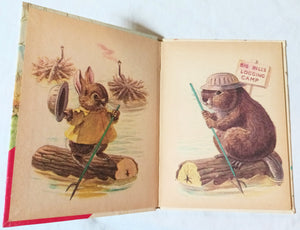 Mr Flopears A Rainy Adventure Racey Helps Rand McNally Elf Book 1969 - TulipStuff