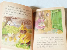 Load image into Gallery viewer, Mr Flopears A Rainy Adventure Racey Helps Rand McNally Elf Book 1969 - TulipStuff
