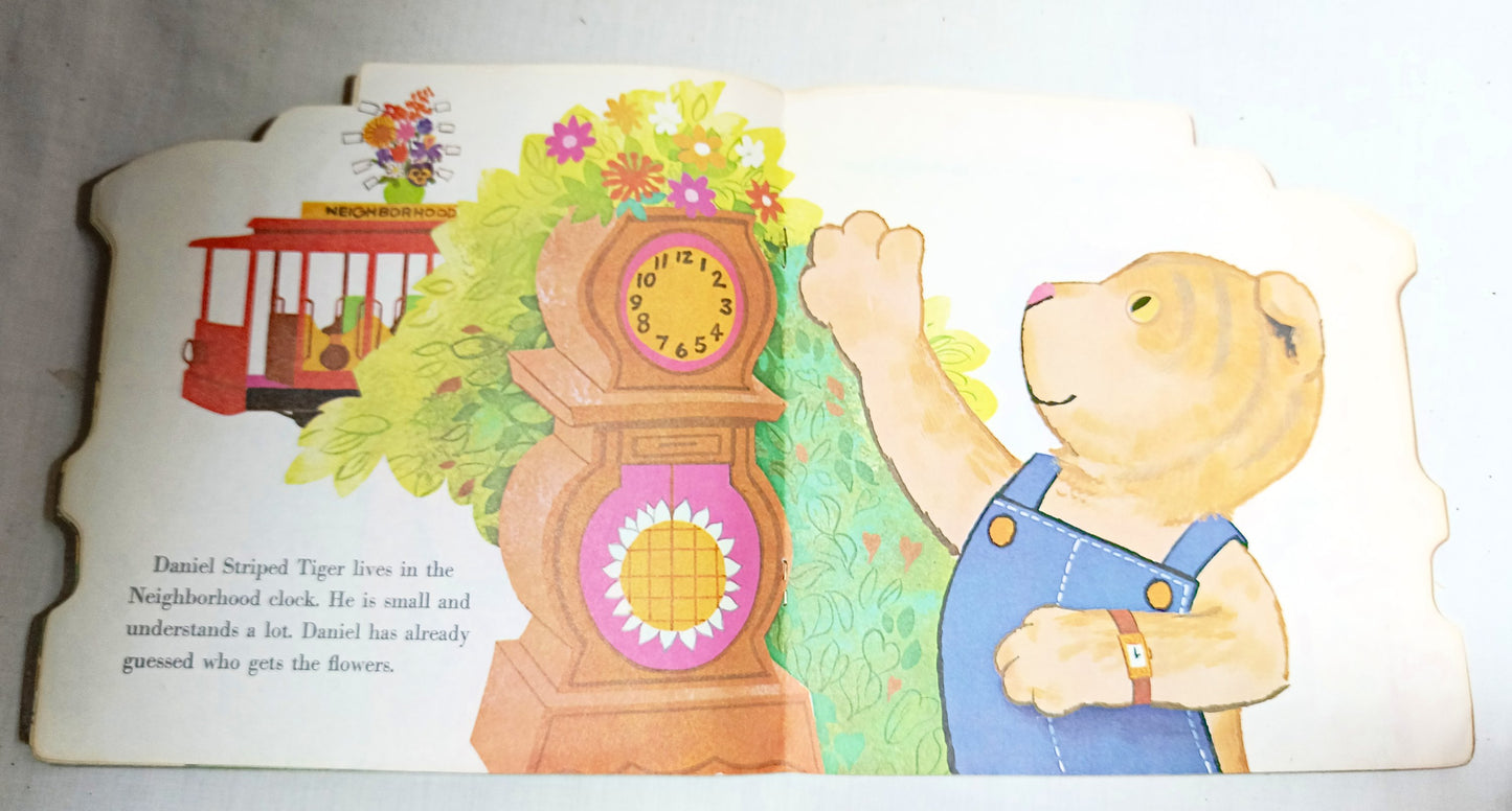 Mister Rogers Neighborhood Trolley Golden Shape Book 1974 - TulipStuff