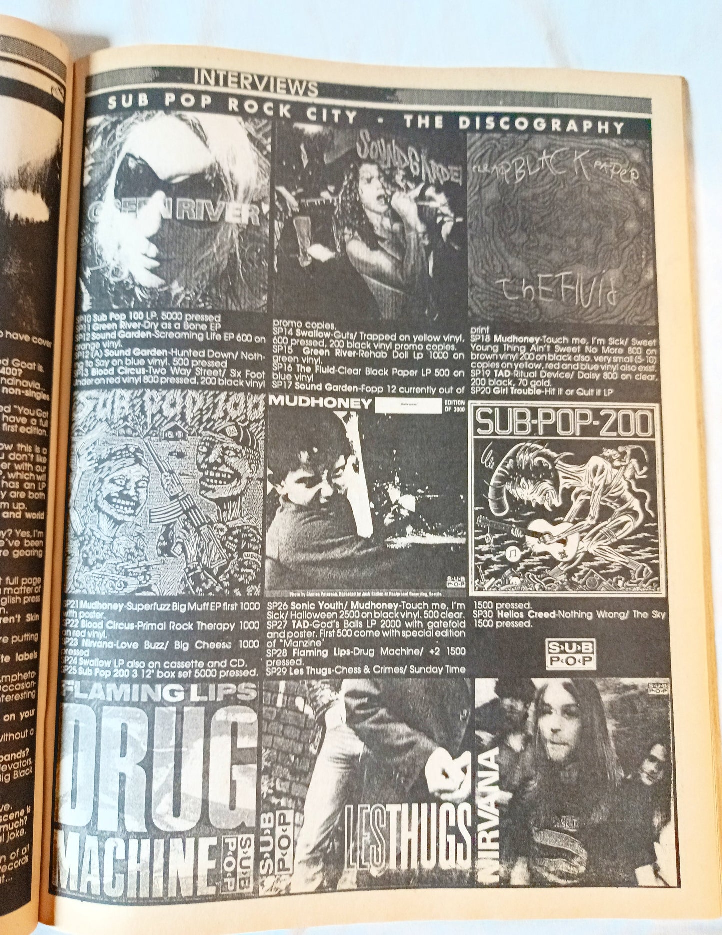 Maximum Rock N Roll Issue 75 August 1989 Gwar Sub Pop Punkzine - TulipStuff