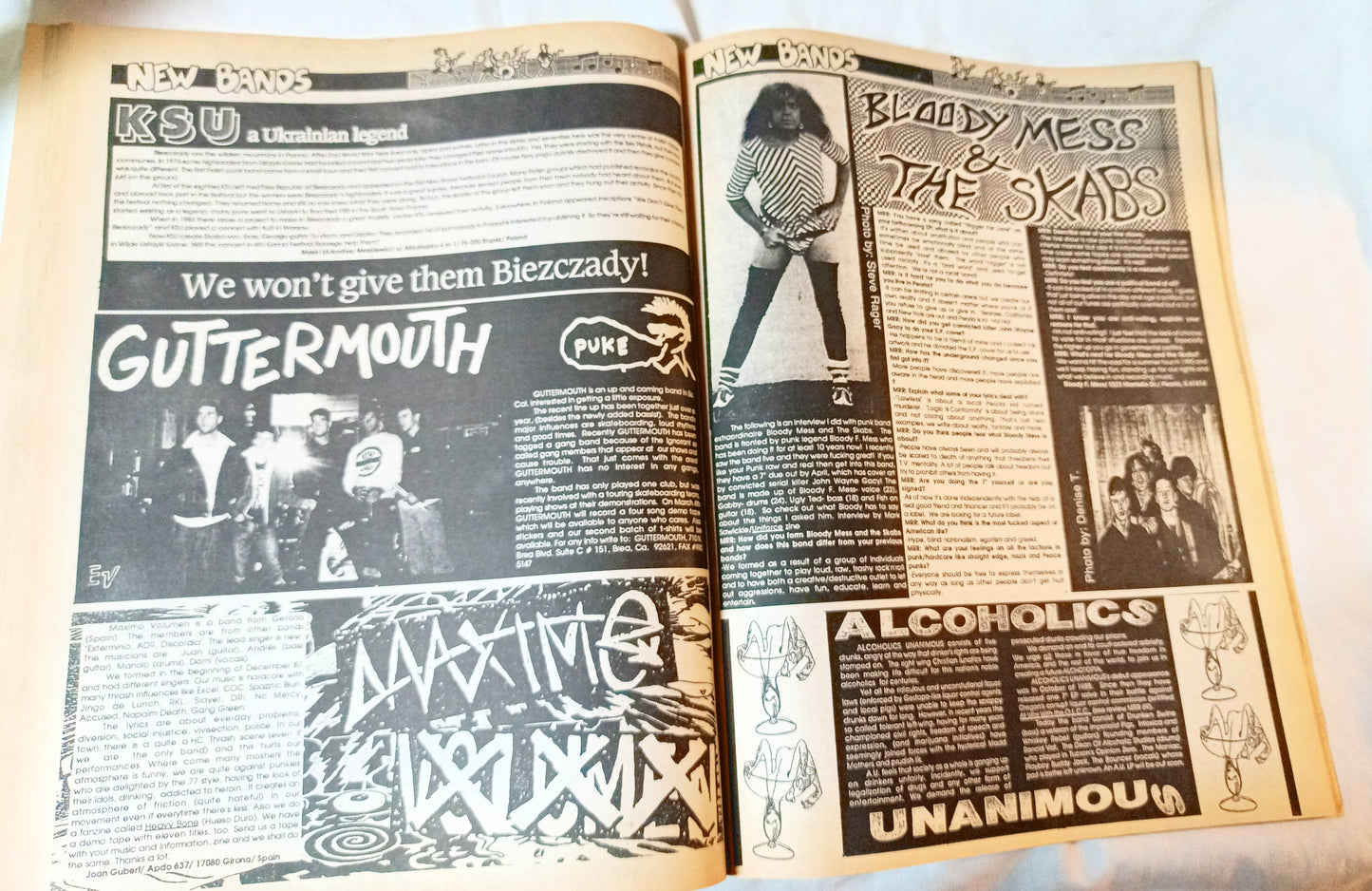Maximum Rock N Roll Issue 75 August 1989 Gwar Sub Pop Punkzine - TulipStuff