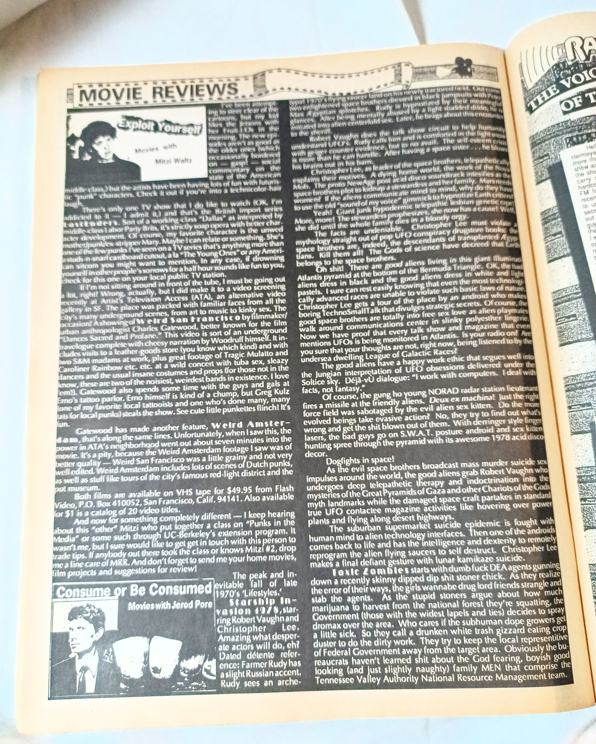 Maximum Rock N Roll Issue 75 August 1989 Gwar Sub Pop Punkzine - TulipStuff