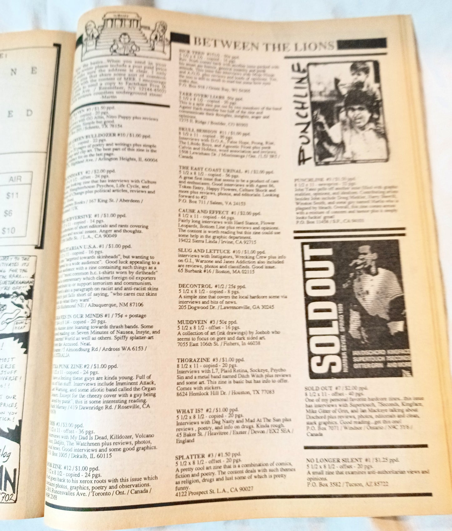 Maximum Rock N Roll Issue 75 August 1989 Gwar Sub Pop Punkzine - TulipStuff