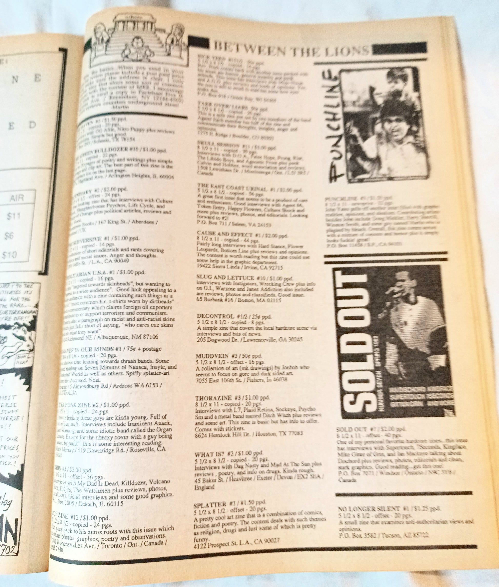 Maximum Rock N Roll Issue 75 August 1989 Gwar Sub Pop Punkzine - TulipStuff