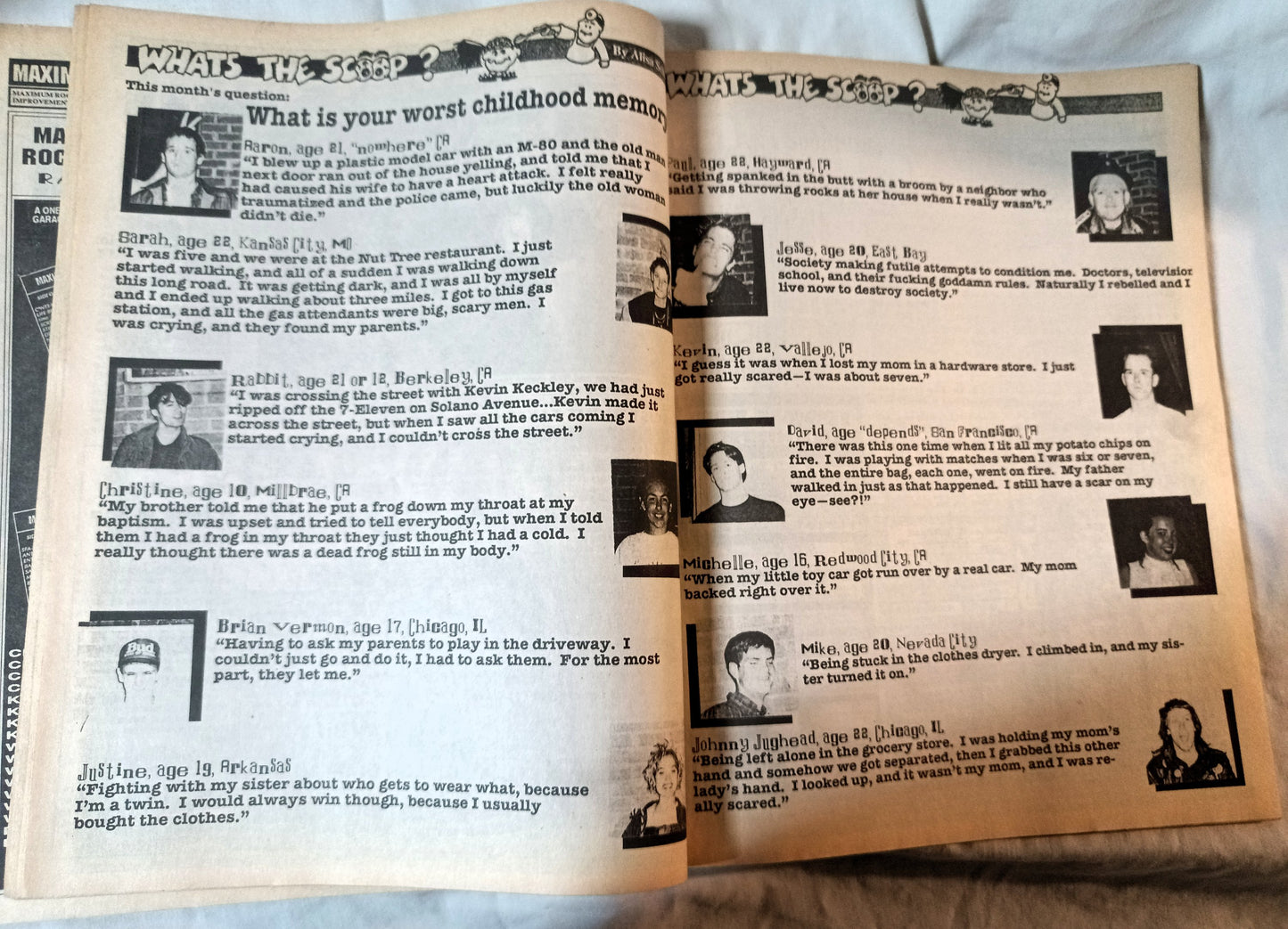 Maximum Rock N Roll Issue 75 August 1989 Gwar Sub Pop Punkzine - TulipStuff