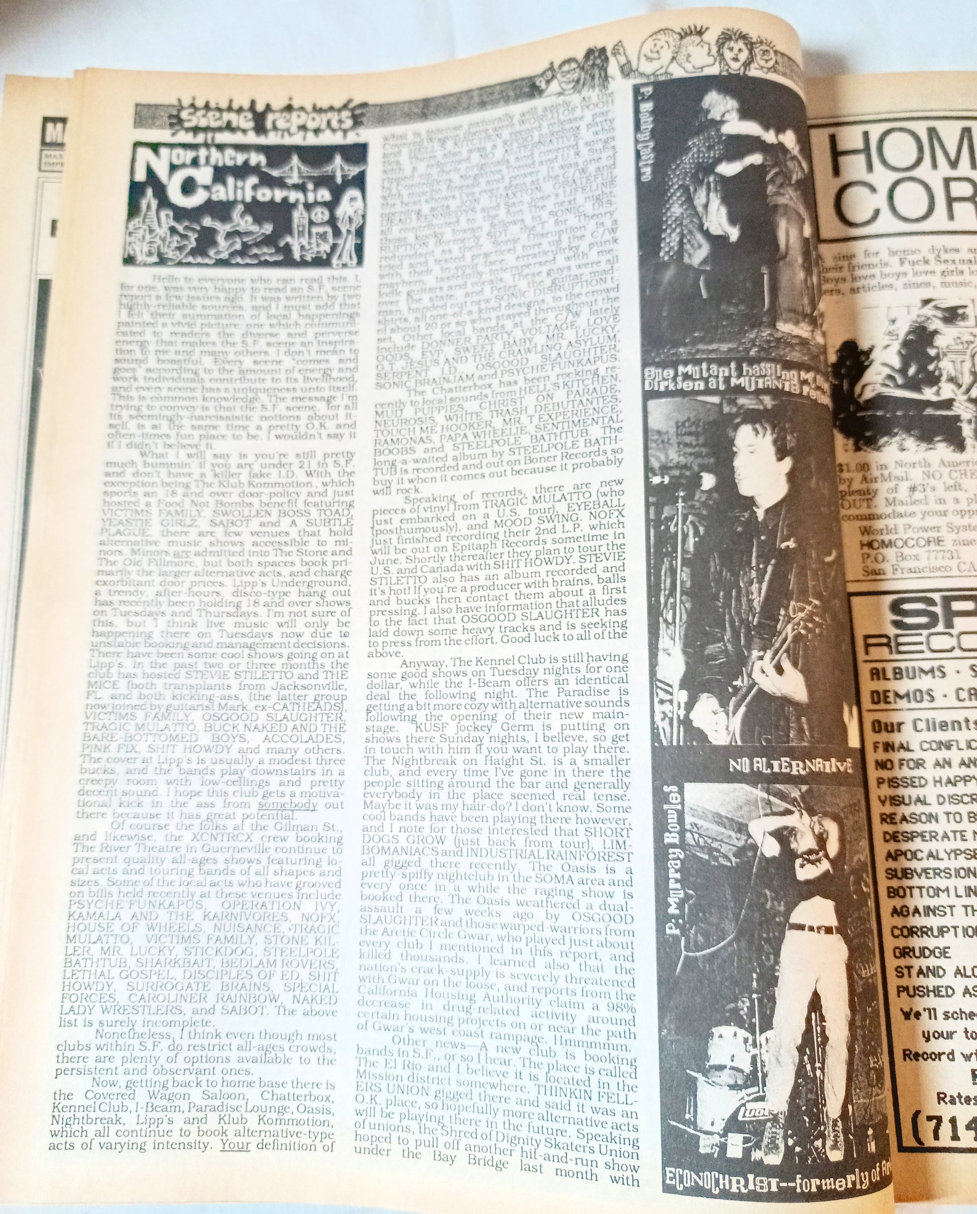 Maximum Rock N Roll Issue 75 August 1989 Gwar Sub Pop Punkzine - TulipStuff