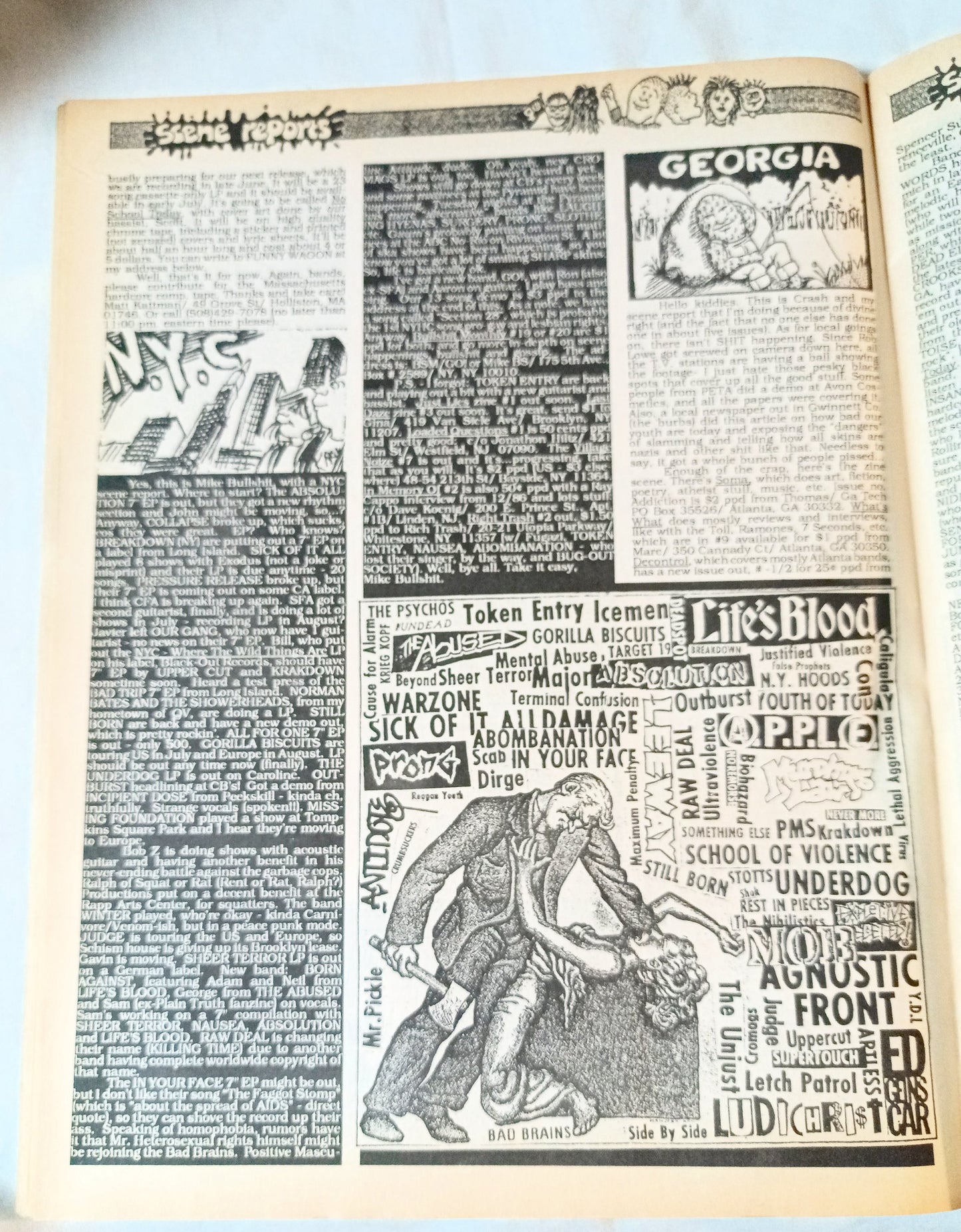 Maximum Rock N Roll Issue 75 August 1989 Gwar Sub Pop Punkzine - TulipStuff