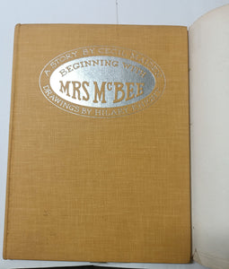 Beginning With Mrs McBee Cecil Maiden Hardcover Vanguard Press 1960 - TulipStuff