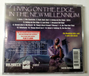 Mr.Str8 Living On The Edge In The New Millennium Gangsta Album CD 1999 - TulipStuff