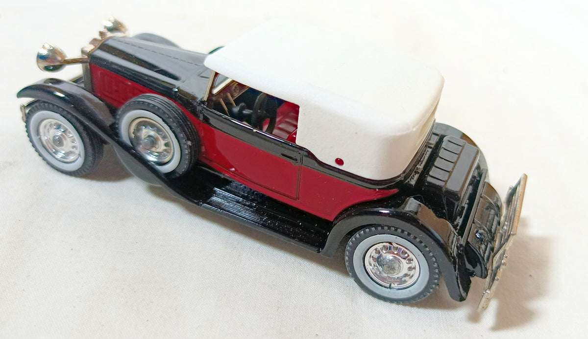 Lesney Matchbox Y15 Models of Yesteryear 1930 Packard Victoria Black Red  TulipStuff