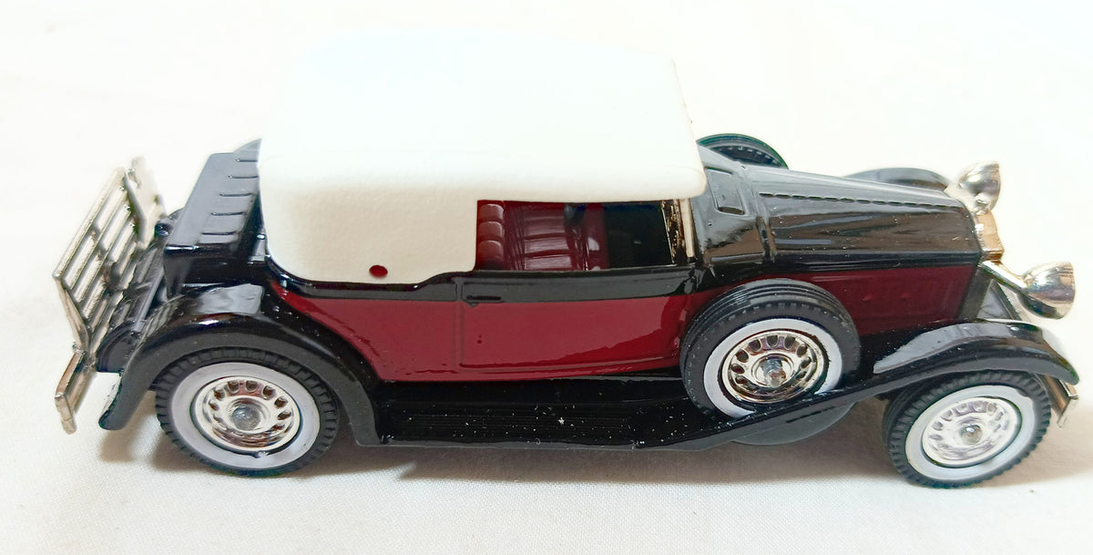 Lesney Matchbox Y15 Models of Yesteryear 1930 Packard Victoria Black Red  TulipStuff