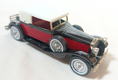 Lesney Matchbox Y15 Models of Yesteryear 1930 Packard Victoria Black Red  TulipStuff