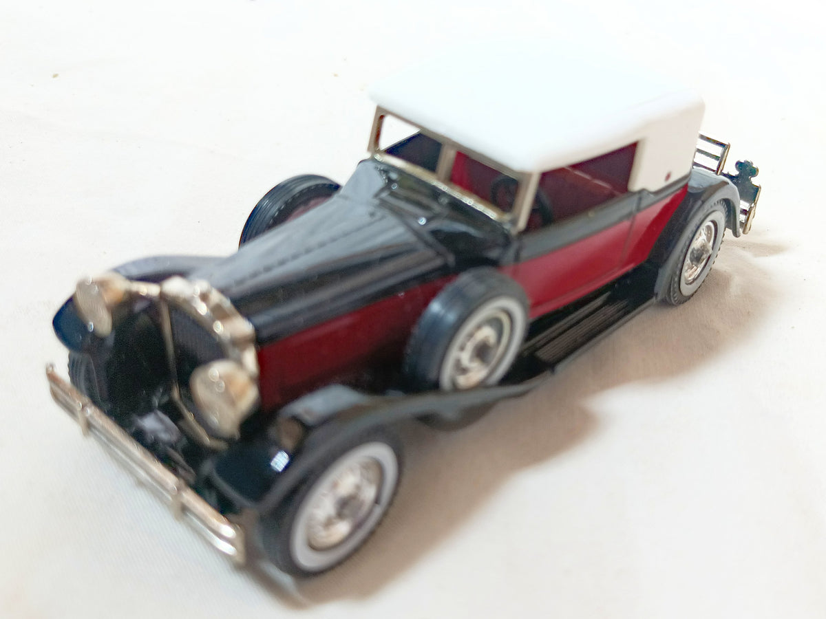 Lesney Matchbox Y15 Models of Yesteryear 1930 Packard Victoria Black Red  TulipStuff
