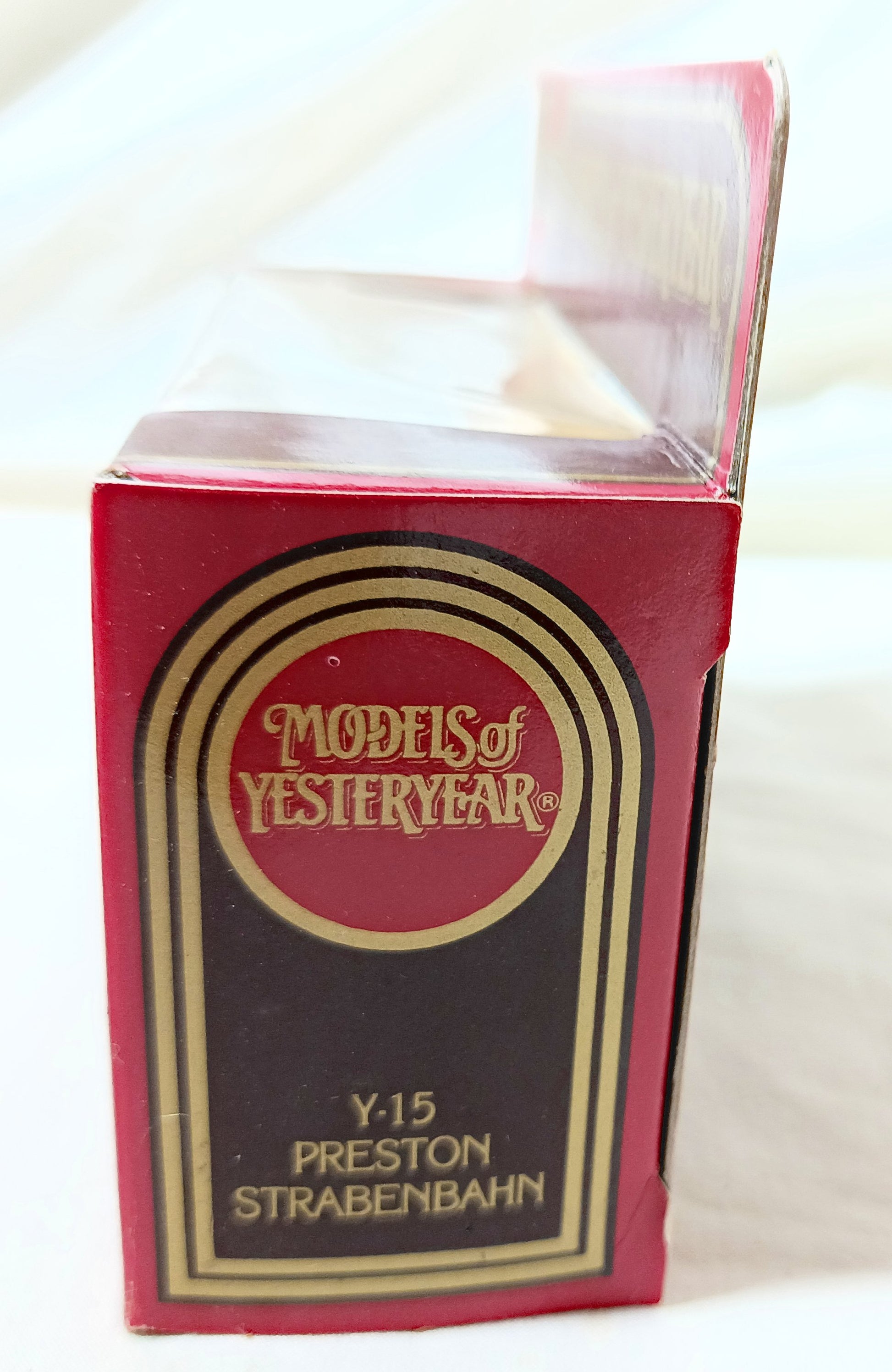Matchbox Y-15 Models of Yesteryear Preston Tramcar Golden Shred - TulipStuff