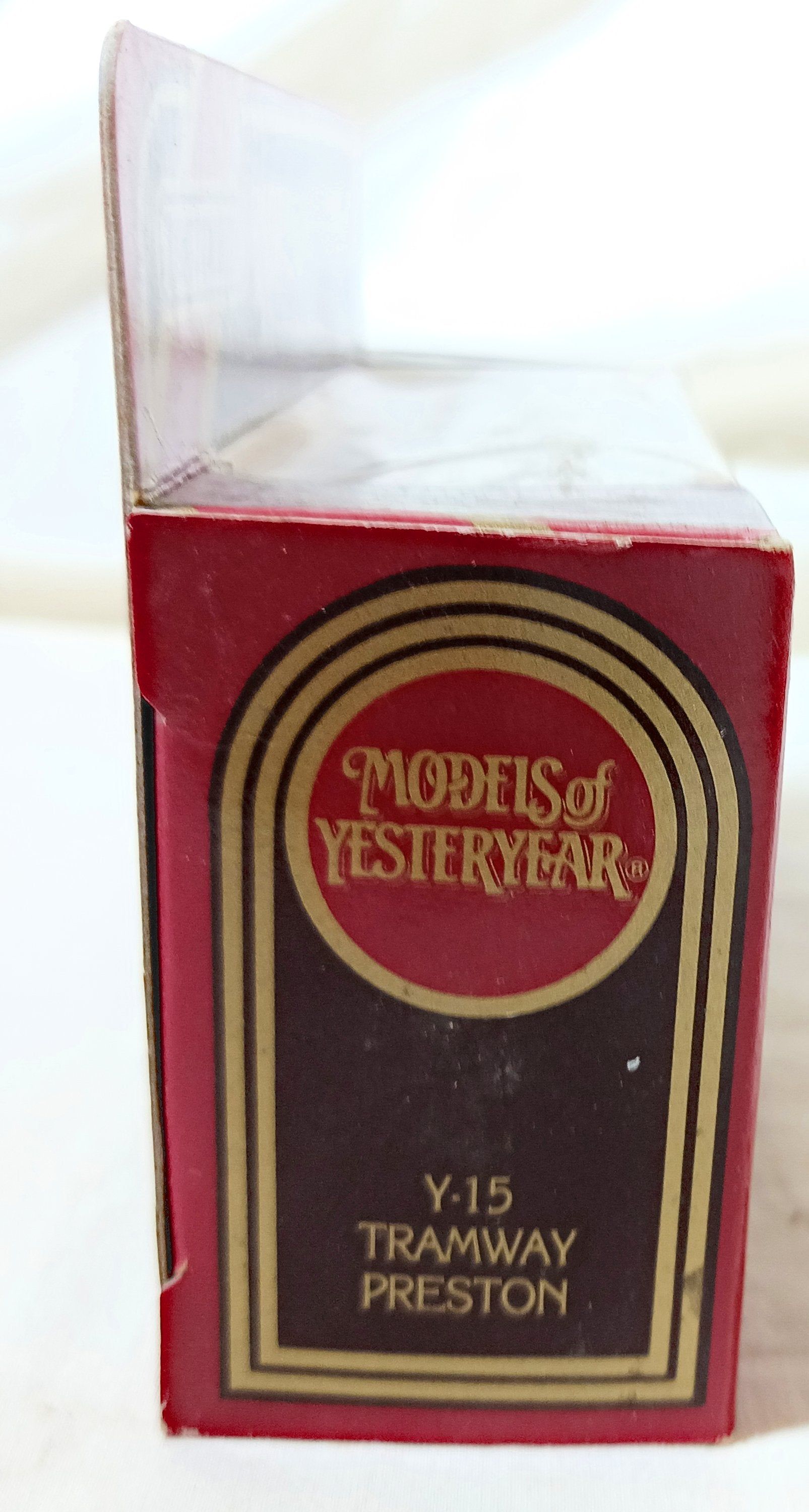 Matchbox Y-15 Models of Yesteryear Preston Tramcar Golden Shred - TulipStuff