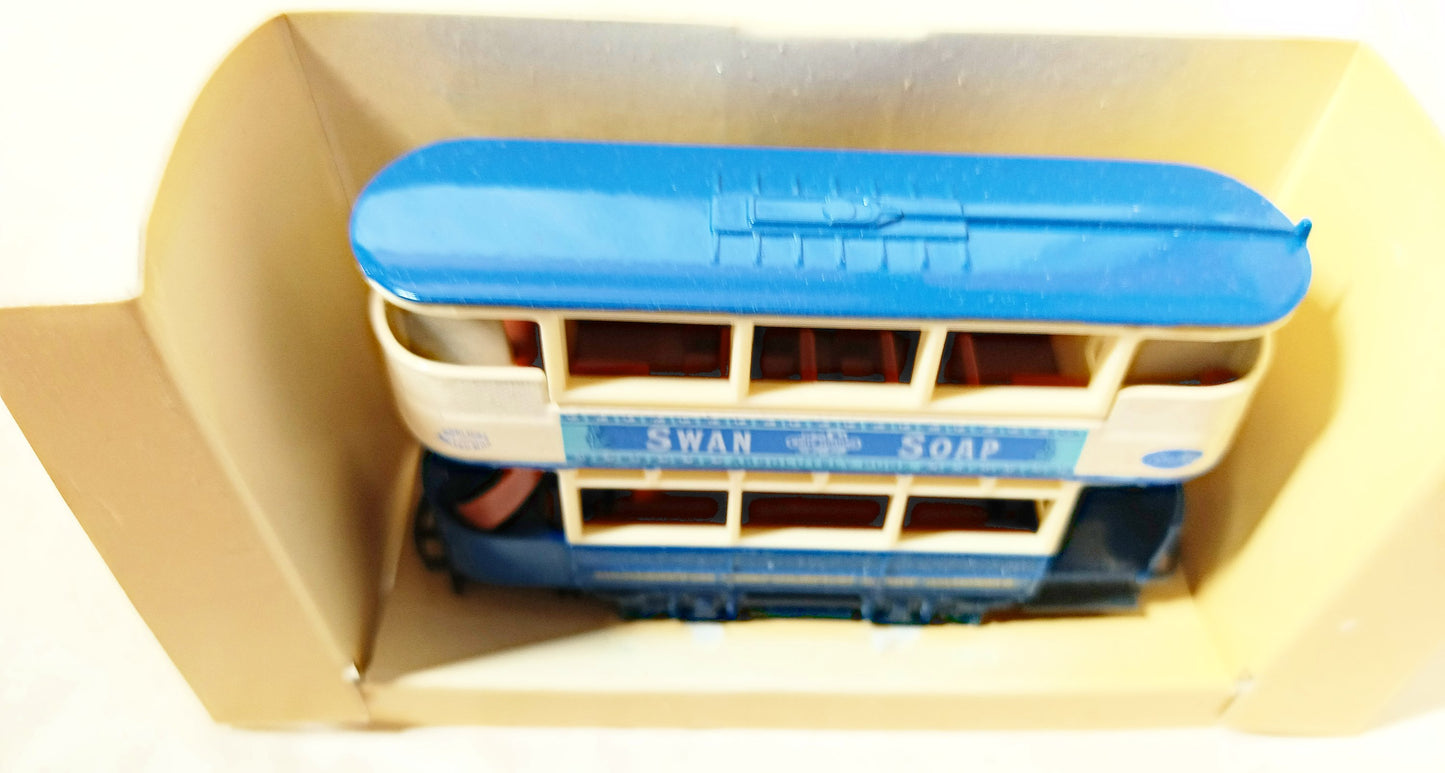 Matchbox Y-15 Models of Yesteryear Preston Tramcar Swan Soap - TulipStuff