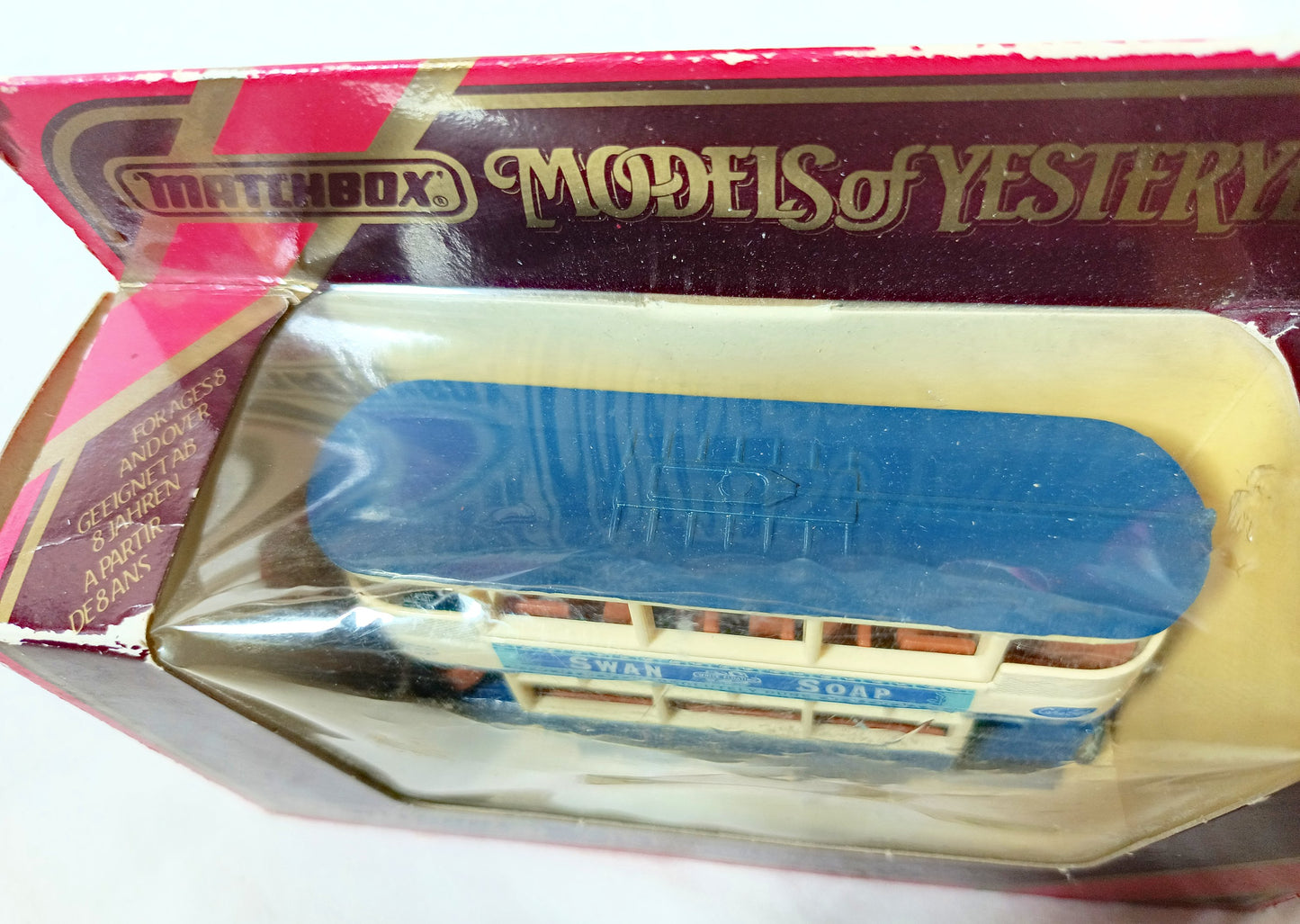 Matchbox Y-15 Models of Yesteryear Preston Tramcar Swan Soap - TulipStuff