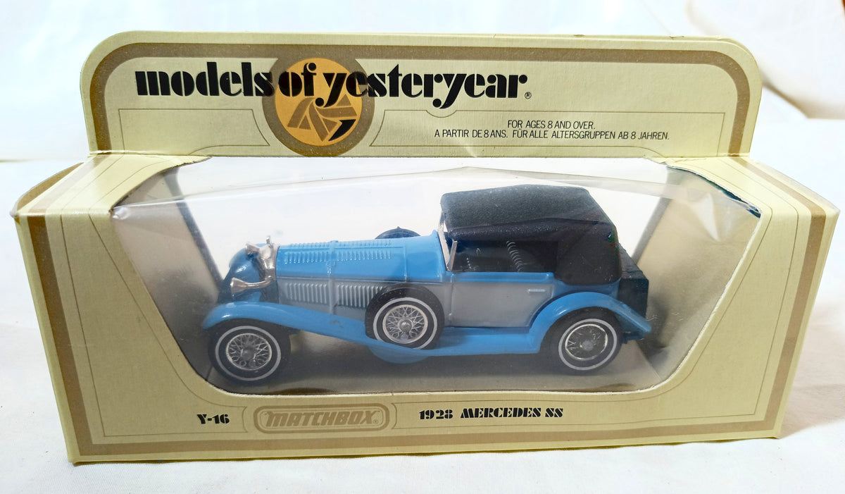 Lesney Matchbox Y16 Models of Yesteryear 1928 Mercedes SS Coupe - TulipStuff