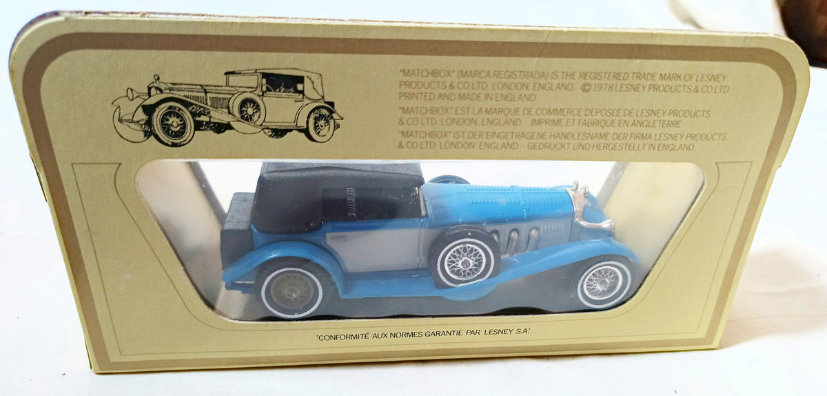 Lesney Matchbox Y16 Models of Yesteryear 1928 Mercedes SS Coupe - TulipStuff