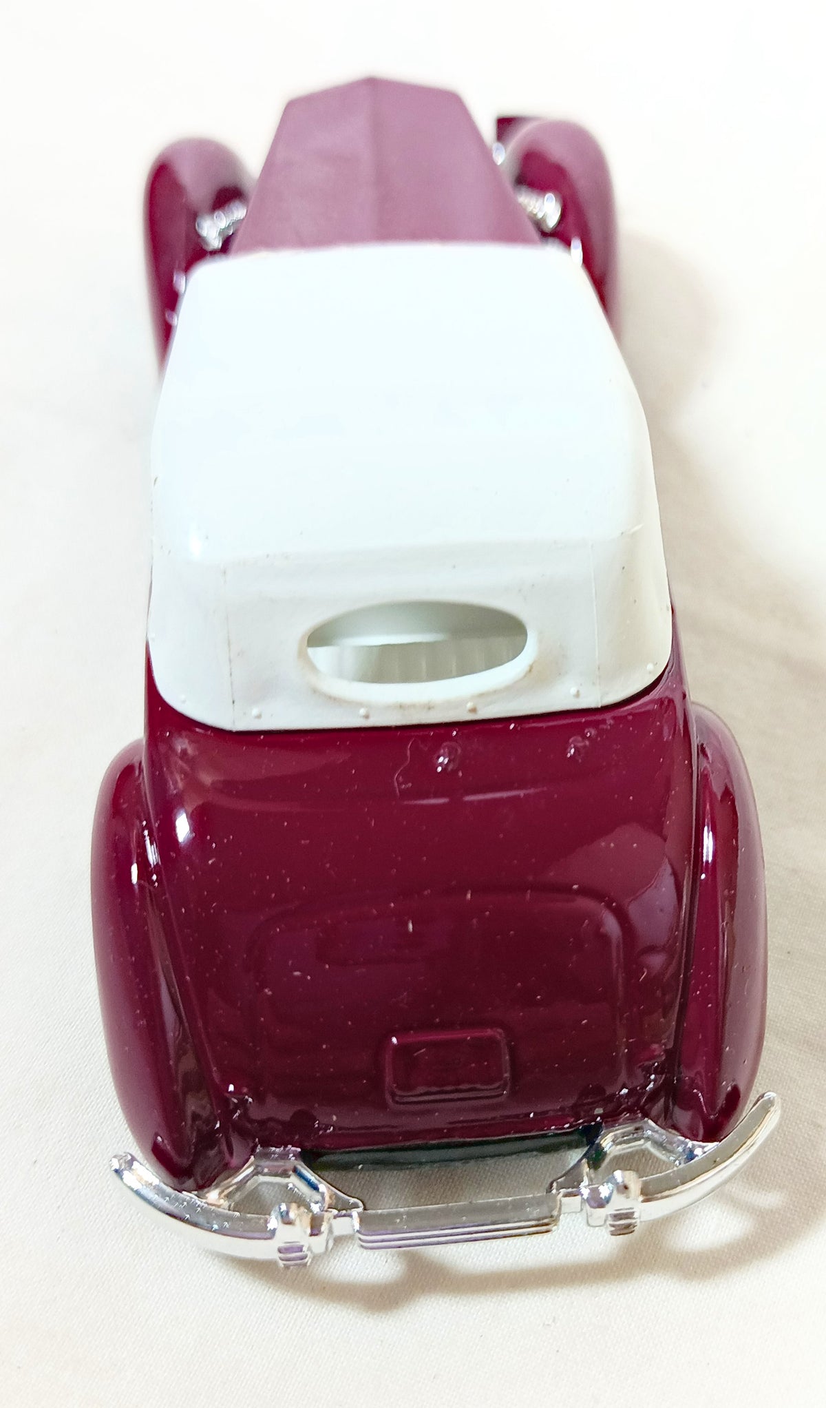 Lesney Matchbox Y18 Models of Yesteryear 1937 Cord 812 England Plum - TulipStuff