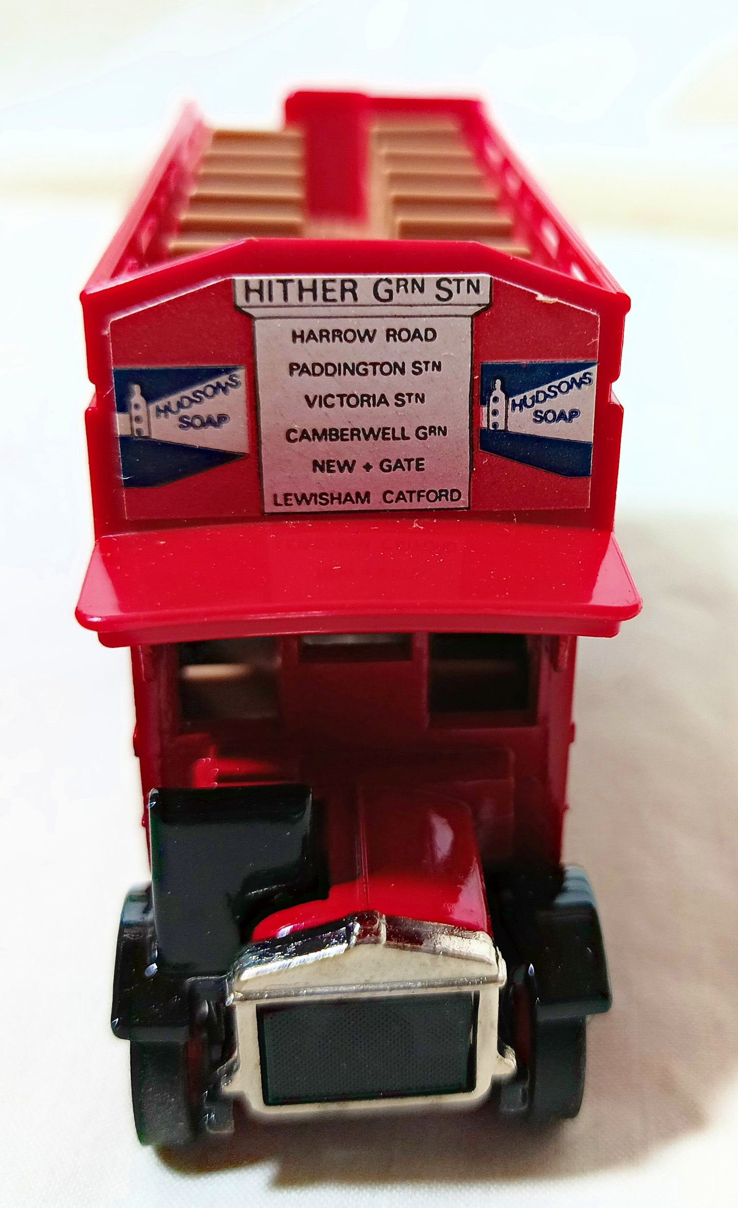 Matchbox Y23 Models of Yesteryear 1922 AEC S Type Omnibus Schweppes - TulipStuff