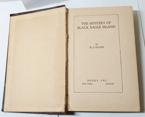 The Mystery Of Black Eagle Island by E.J. Craine Hardcover 1939 - TulipStuff