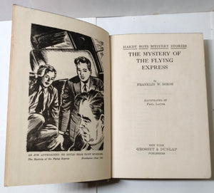 The Hardy Boys The Mystery Of The Flying Express Franklin W Dixon 1941 - TulipStuff