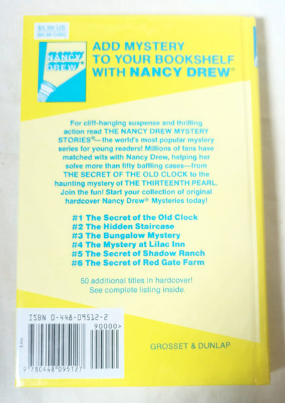 Nancy Drew Mystery Stories #12 The Message In The Hollow Oak 2000 - TulipStuff