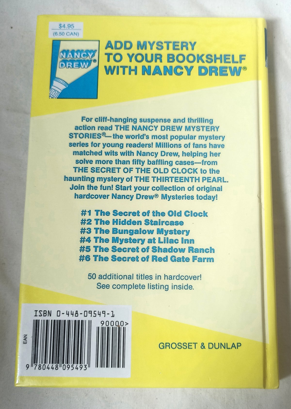 The Secret of Mirror Bay Nancy Drew Mystery Stories #49 Carolyn Keene 1997 - TulipStuff