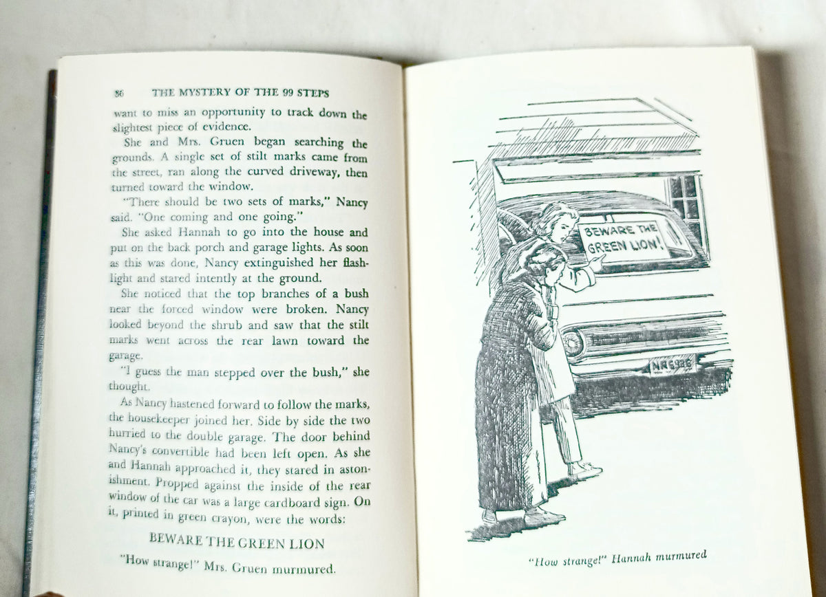 The Mystery Of The 99 Steps Nancy Drew Mystery #43 Carolyn Keene 1974 - TulipStuff
