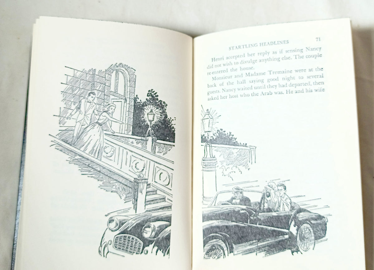 The Mystery Of The 99 Steps Nancy Drew Mystery #43 Carolyn Keene 1974 - TulipStuff