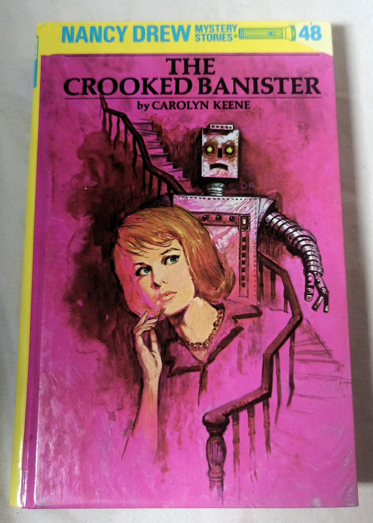 Nancy Drew Mystery Stories #48 The Crooked Banister Carolyn Keene 1997 - TulipStuff