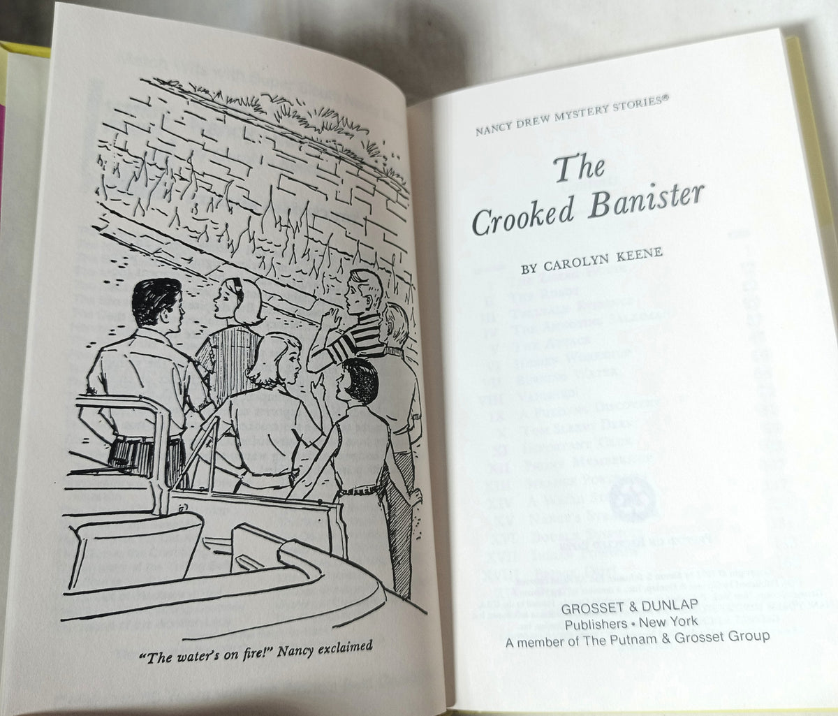 Nancy Drew Mystery Stories #48 The Crooked Banister Carolyn Keene 1997 - TulipStuff