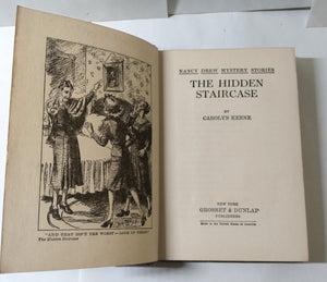 The Hidden Staircase Nancy Drew Mystery Stories Carolyn Keene 1930 - TulipStuff