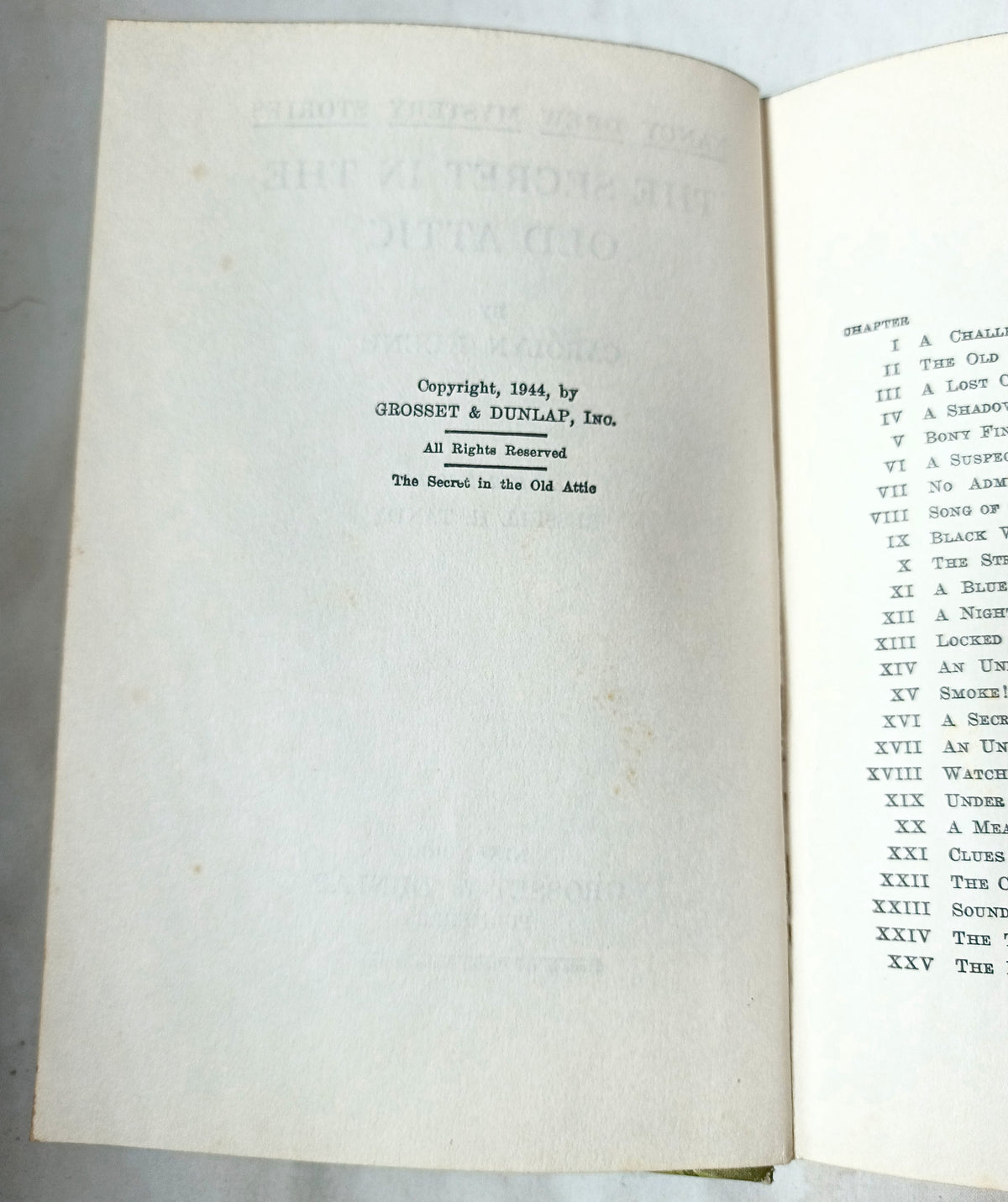Nancy Drew Mystery Stories 21 The Secret in the Old Attic 1961 - TulipStuff