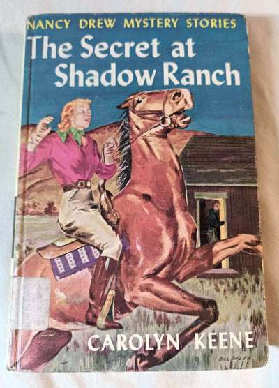 Nancy Drew Mystery #5 The Secret Of Shadow Ranch Carolyn Keene 1962 - TulipStuff