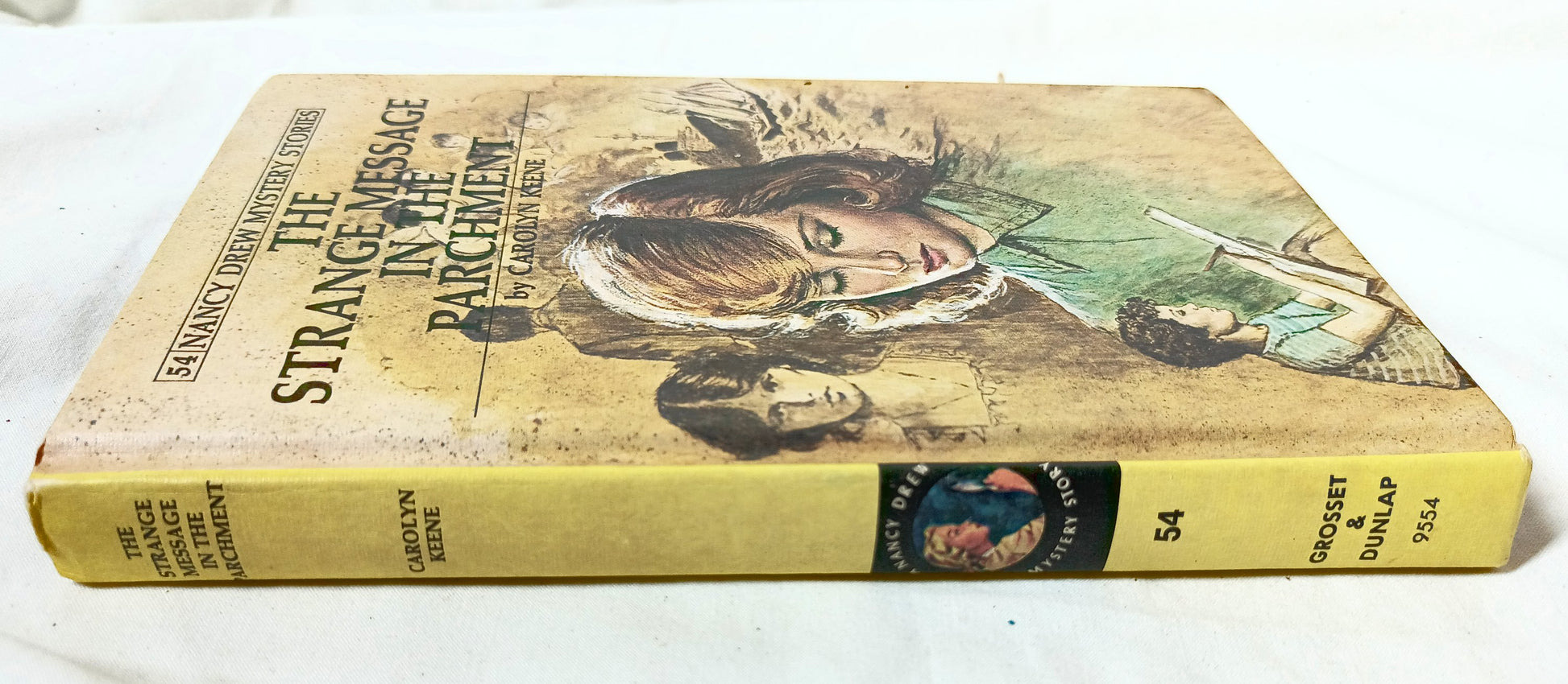 Nancy Drew Mystery #54 The Strange Message In The Parchment 1977 - Tuliptuff